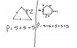 Finding Perimeter with Variables | Educreations
