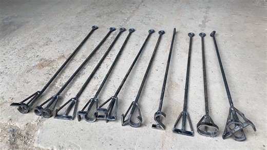 One personal branding Iron and one full set of numbers irons. Homer Vasquez did a great job putting them together for his first time. Who knows why you only need 0 - 8 for the numbers ? | Hebbronville Machine Shop