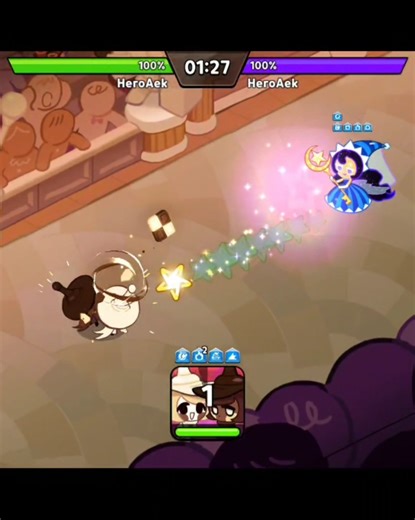 Chess Choco Cookie Vs Moonlight Cookie Crystal Jam 💀 #cookierunkingdom #cookierun