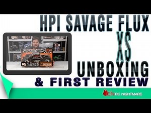 HPI Savage Flux XS Unboxing & First Review