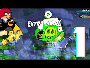 Angry birds 2 - Gameplay Walkthrough Part 1- Feathery Hills Level 1-15 Tutorial (Android, iOS)