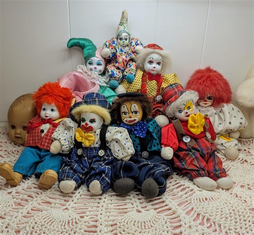 Vintage Clown Dolls - Etsy