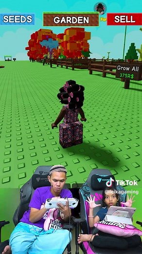 KANGEN MAIN GROW A GARDEN!! LEIKA SAMA TOMPEL NOSTALGIA MAIN GROW A GARDEN DI ROBLOX #leika #robloxfyp #roblox #leikagaming