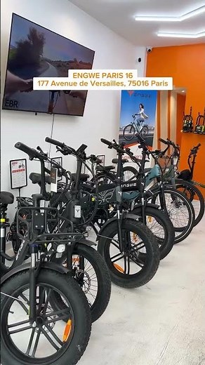 Test your ENGWE e-bike in Paris 16 | Free in-store test ride