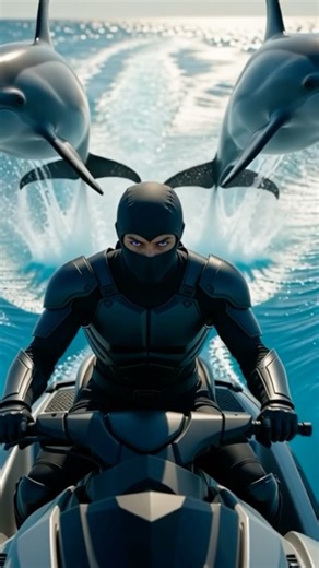 Ninja Jet Ski Skills Are CRAZY… Watch Till The End! 🌊⚔️🔥 #shorts #viral #ninja