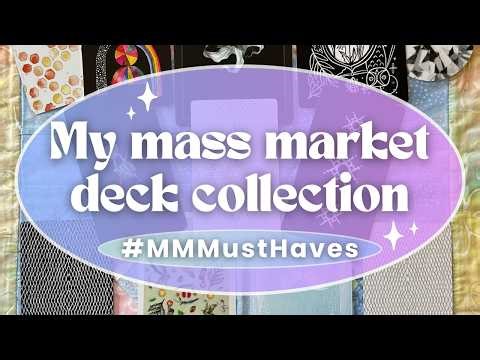 My mass market tarot and oracle deck collection! #collectorsMMmusthaves #readersMMmusthaves