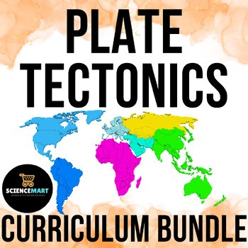 Plate Tectonics and Boundaries Digital Unit Bundle | 6th 7th 8th Grade Science