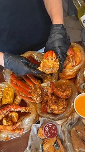 Rainy day = crab leg kind of mood! 🌧️🦀 Warm up with juicy crab legs drenched in rich garlic butter sauce—it’s the ultimate comfort meal for cozy weather. Come treat yourself today and make this gloomy day delicious! 📍13265 Harbor Blvd, Garden Grove CA 92843 #RainyDayEats #CrabLegsAndButter #SeafoodComfortFood | Raisingclaw_seafoodshack