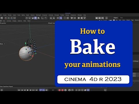 How to Bake your animation using Cinema 4D 2023 ‪@MaxonVFX‬