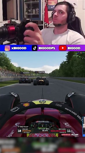 THREE drivers. ONE turn. 😎