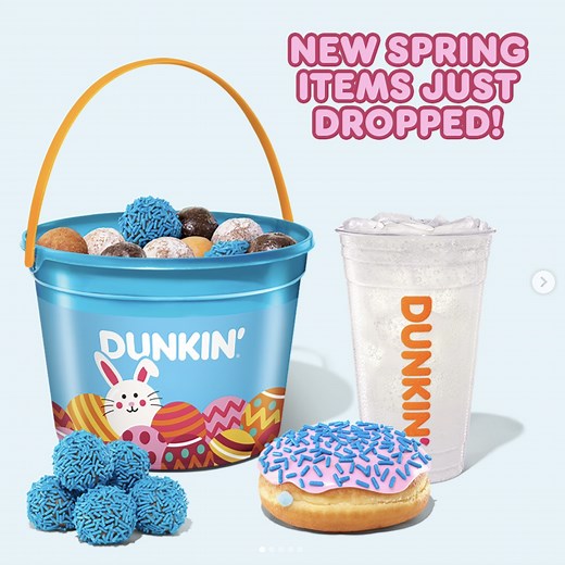 Dunkin’s Munchkins Have Wild New Flavors and a Bright Blue Bucket