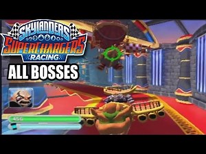 Skylanders Supercharges Racing All Bosses
