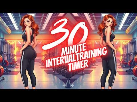 30 Minute Workout Timer ⏱️ 50 Seconds On / 10 Seconds Off | Timer #workout #timer