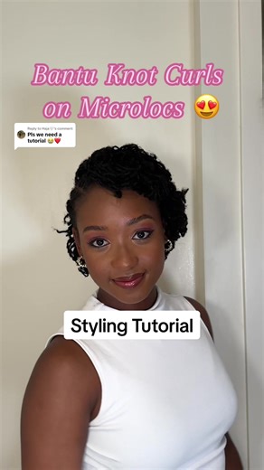 Step by Step Styling Tutorial for Microlocs: Tips for Short Locs