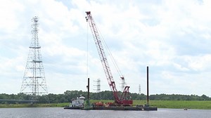 Power restored in Chesapeake, Virginia Beach after crane gets tangled in power lines