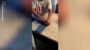 Packing for a holiday? Here's a tip for folding jeans