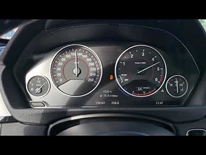 BMW 335d F30 stage 2 acceleration 0-100 , 0-200