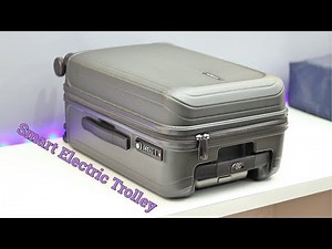 Samsonite T5 Smart Luggage Trolley Bag With Weighing Scale | Samsonite Premium Trolley Unboxing