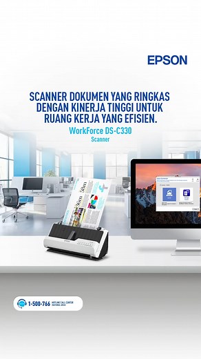 Tingkatkan efisiensi kerja Anda dengan scanner Epson WorkForce DS-C330 yang ringkas dan mampu memindai dokumen hingga 30 lembar per menit serta dapat memindai berbagai macam media seperti paspor, kuitansi, faktur, struk belanja, kartu, dan lainnya. Info lengkap: www.epson.co.id/Scanners/Sheetfed-Scanners/Epson-WorkForce-DS-C330-Portable-Sheet-fed-Document-Scanner/p/B11B272501?utm_source=meta&utm_medium=organic&utm_campaign=ein_fy23_soc_scn_id_tactical_awareness_document-scanner&utm_content=ds-c3