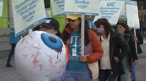 UCSF optometrists strike against unfair labor practices, union says