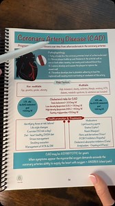 🫀🩺Progression of CAD to CAS in heart disease. Using the Nursing Note to help you learn the most important key things in nursing school for exams. #nursingschool #nursingstudent #nursingstudents #nclex #nursingexams #bsn #cad #nursing #futurenurse | Professormollie