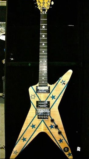 Scott Ian’s custom Dimebag Rebel guitar #throwbackthursday