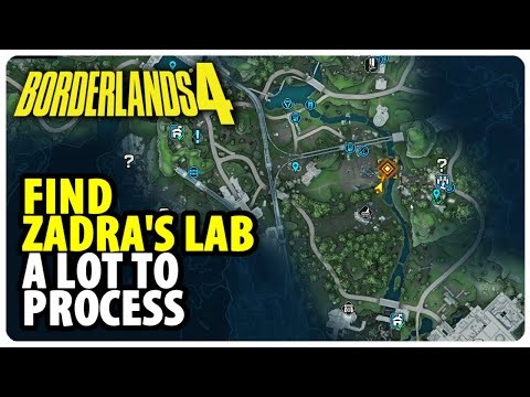 Find Zadra's Lab - A Lot to Process | Borderlands 4