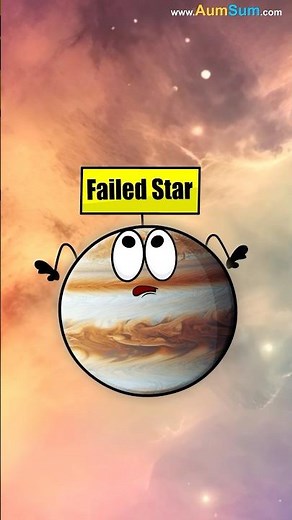 Is Jupiter a Failed Star? | #chumpum #kids #shorts #space