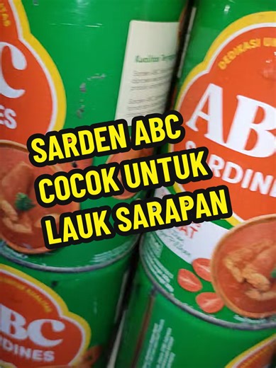 SARDEN ABC COCOK UNTUK LAUK SARAPAN #sarden #sardenabc #sardenkaleng #fyp