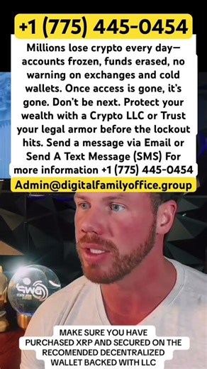 Smart Investors Never Lose Crypto Access#crypto #xrp #trump #llc