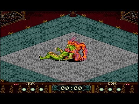 Beast Wrestler Kemoryona- Zenector Beats Jobber Dragon