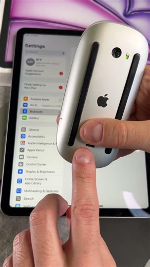 iPad Air M1 M2 M3 Generation How To Connect With Magic Mouse