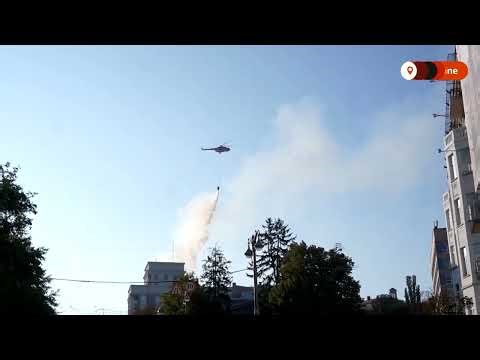 Deadly Russian attack sets seat of Ukraine government ablaze | REUTERS