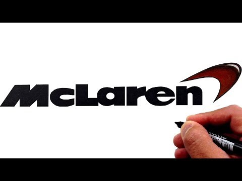 How to Draw the McLaren Logo (Car Logos)