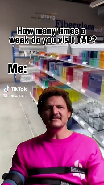 Raise your hand if you’ve been to TAP more than once this week. 🙋‍♀️🙋‍♂️ We see you, regulars🫰🏼🥹 #tapplastics #customerlife #diy #frequentflyer #pedropascal