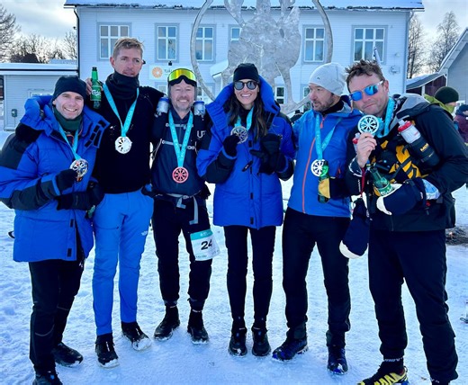 SA Athletes Successfully Completed the 'Beyond Ultimate' Arctic Race
