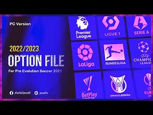 PES 2021 PC Option File Season 2022/2023