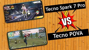 3.3K views · 92 reactions | Tecno Spark 7 Pro vs Tecno POVA Free Fire Gaming Test Comparison | Phonebolee For Spark 7 PRO vs Tecno Pova Comparison Visit: https://phonebolee.com/Tecno-Spark-7-Pro-vs-TECNO-Pova/ #TecnoSpark7Pro #TecnoPOVA #Phonebolee | Phonebolee.com | Facebook