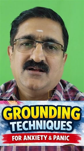 Anxiety Relief : Conquer Panic! 10 POWERFUL CBT Grounding Hacks! Malayalam #grounding