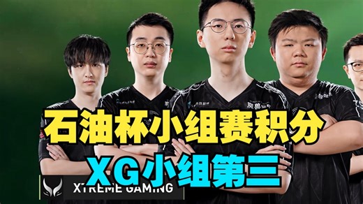 【SDN分析】小组赛积分，XG小组第三，赛程预告
