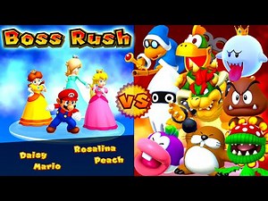 Mario Party 10 Boss Rush: All Boss Battles MiniGames (Master Difficulty)