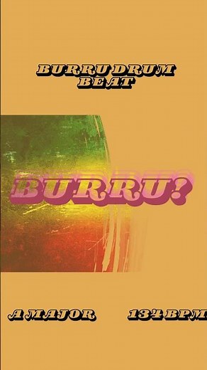 Jamaican Burru Drum Beat!