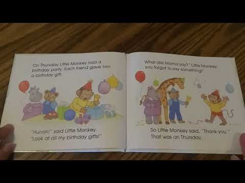 What Do You Say When A Monkey Acts This Way? By Jane Belk Moncure Read Aloud For Kids