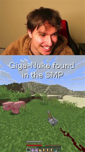 The Giga Nuke has been found #donutsmp #minecraft