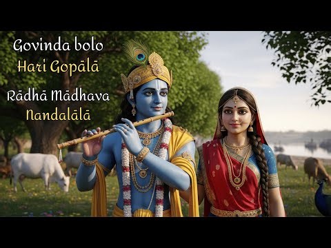 Govinda Bolo Hari Gopala | Radha Madhava Nandalala | Spiritual Healing Krishna Bhajan