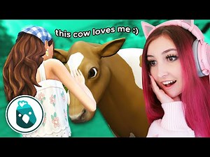 I PLAYED SIMS 4 COTTAGE LIVING!!! *CAS, BUILD/BUY & GAMEPLAY*