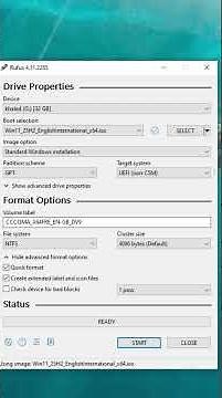 حرق نسخة ويندوز على فلاشة بسهولة Rufus خطوة بخطوة