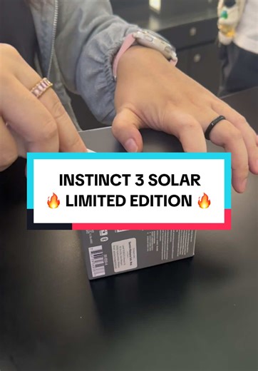 Garmin Instinct 3 Solar Limited Edition Available Now