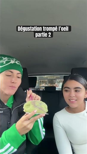 Optical illusion tasting part 2 - Roxanne and her student