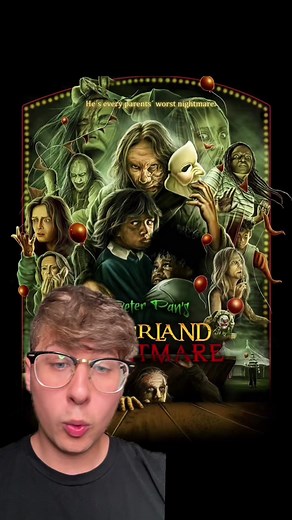 Peter Pan Horror Movie‼️😱 #foryou #winniethepoohhorror #peterpan #peterpanneverlandnightmare #horror #horrortok #horrormovie #greenscreen